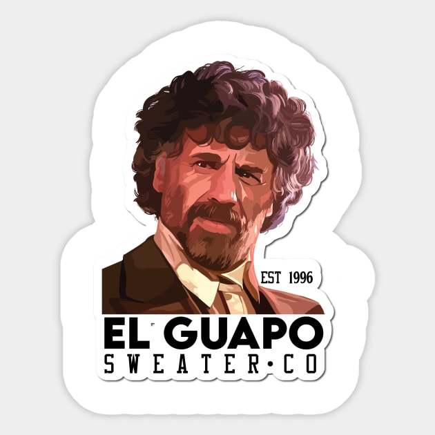 El Guapo EST 1996 Sweater. Co Sticker by aidreamscapes